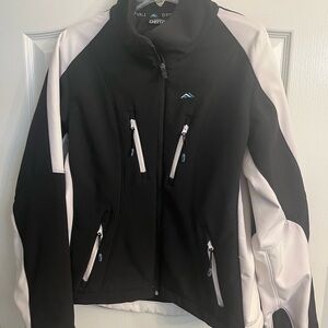 Black and White Women's Ski Jacket